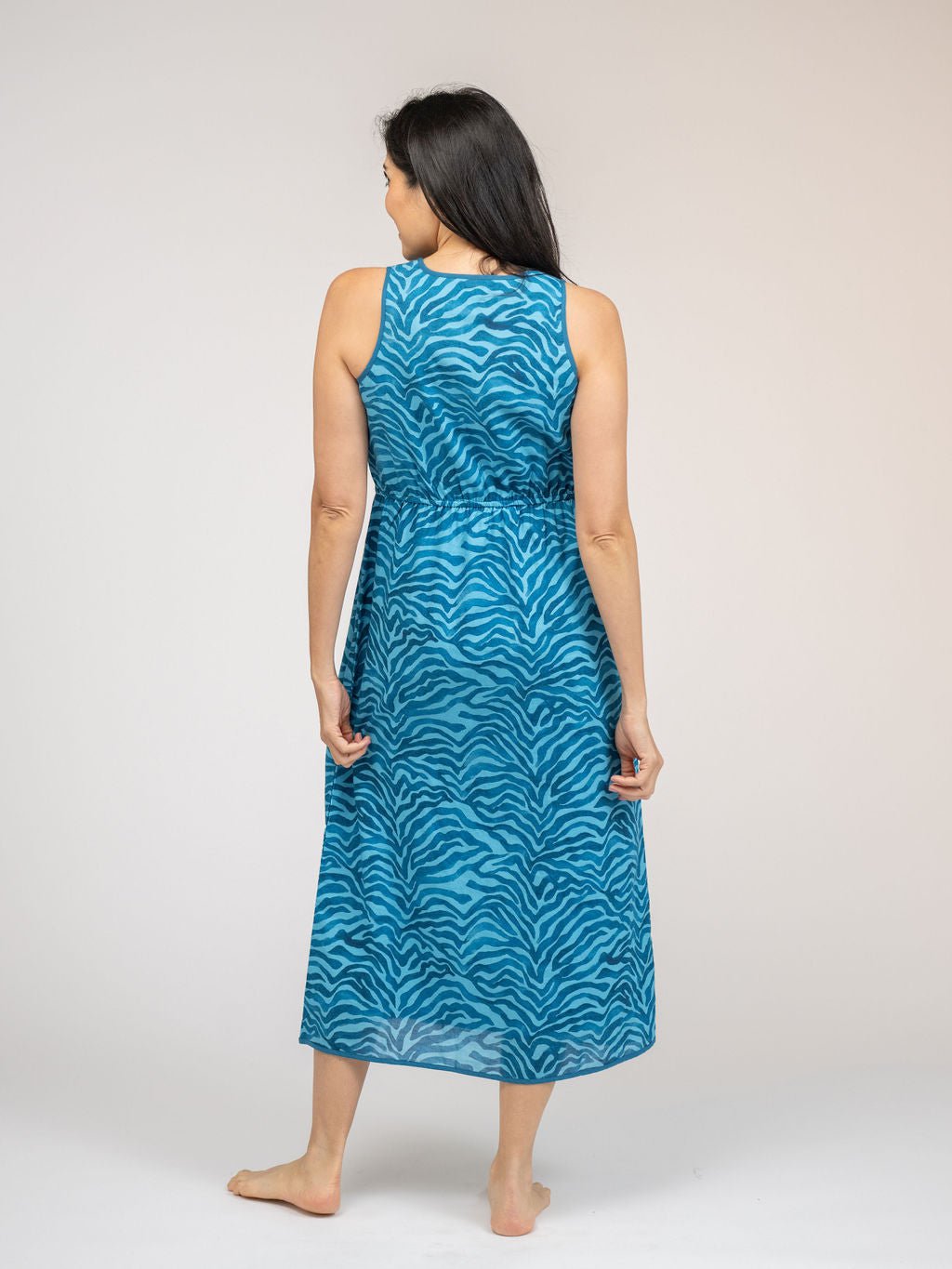 blue zebra dress Whistles Zebra Flippy Mini Dress Blue/Multi Size 0