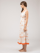 Beau & Ro Dress The Blake Dress | Orange Fish