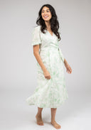 Beau & Ro Dress The Casey Dress | Sage Flora Sketch