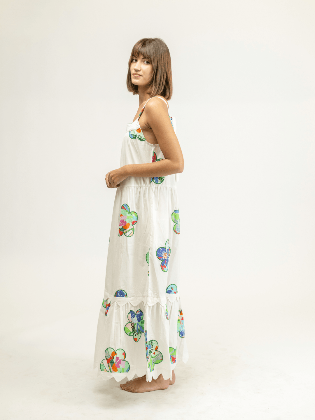 Beau & Ro Dress The Chase Dress | Alice Colin Floral Collage