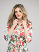 Beau & Ro Dress The Christie Dress | Ivory Fancy Flower