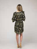 Beau & Ro Dress The Cornelia Mini Dress | Black Deco