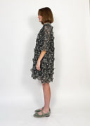 Beau & Ro Dress The Cornelia Mini Dress | Black Petal