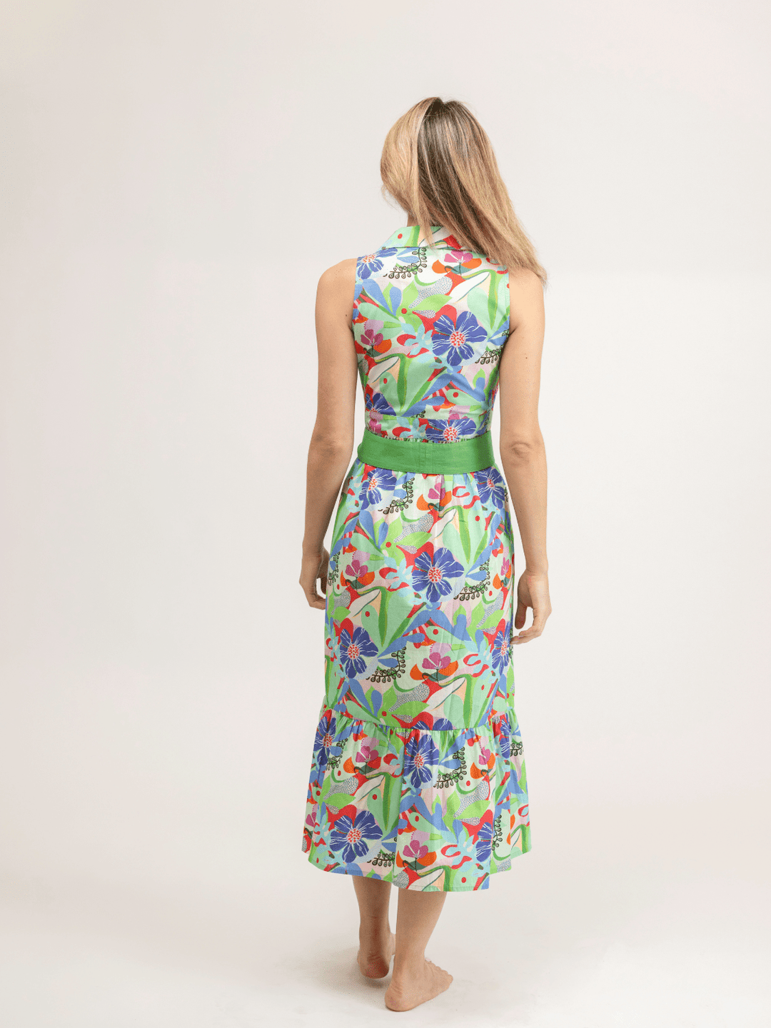 Beau & Ro Dress The Eliza Dress | Alice Colin Floral Collage
