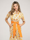 Beau & Ro Dress The Elle Maxi Dress | Clementine Citrus
