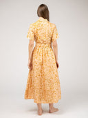 Beau & Ro Dress The Elle Maxi Dress | Eco Marigold Blush