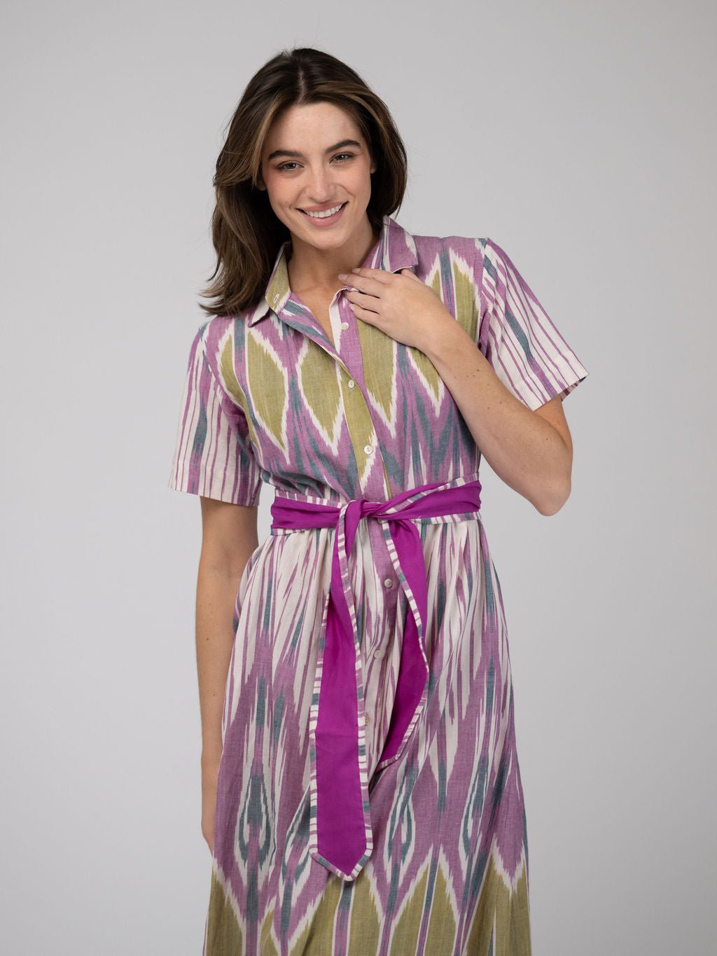 elle purple dress Azazie Elle