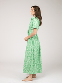 Beau & Ro Dress The Elle Maxi Dress | Green Flore