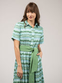 Beau & Ro Dress The Elle Maxi Dress | Green Wave