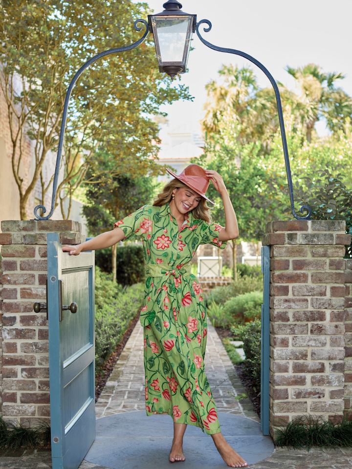 Beau & Ro Dress The Elle Maxi Dress | Holiday Floral