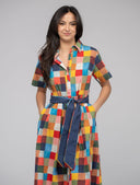 Beau & Ro Dress The Elle Maxi Dress | Multi Blocks
