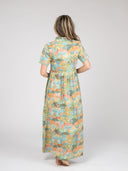 Beau & Ro Dress The Elle Maxi Dress | Safari Multi
