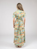 Beau & Ro Dress The Elle Maxi Dress | Safari Multi