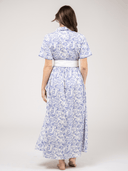 Beau & Ro Dress The Elle Maxi Dress | Santorini