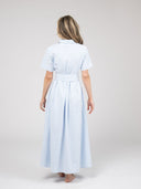 Beau & Ro Dress The Elle Maxi Dress | Seersucker
