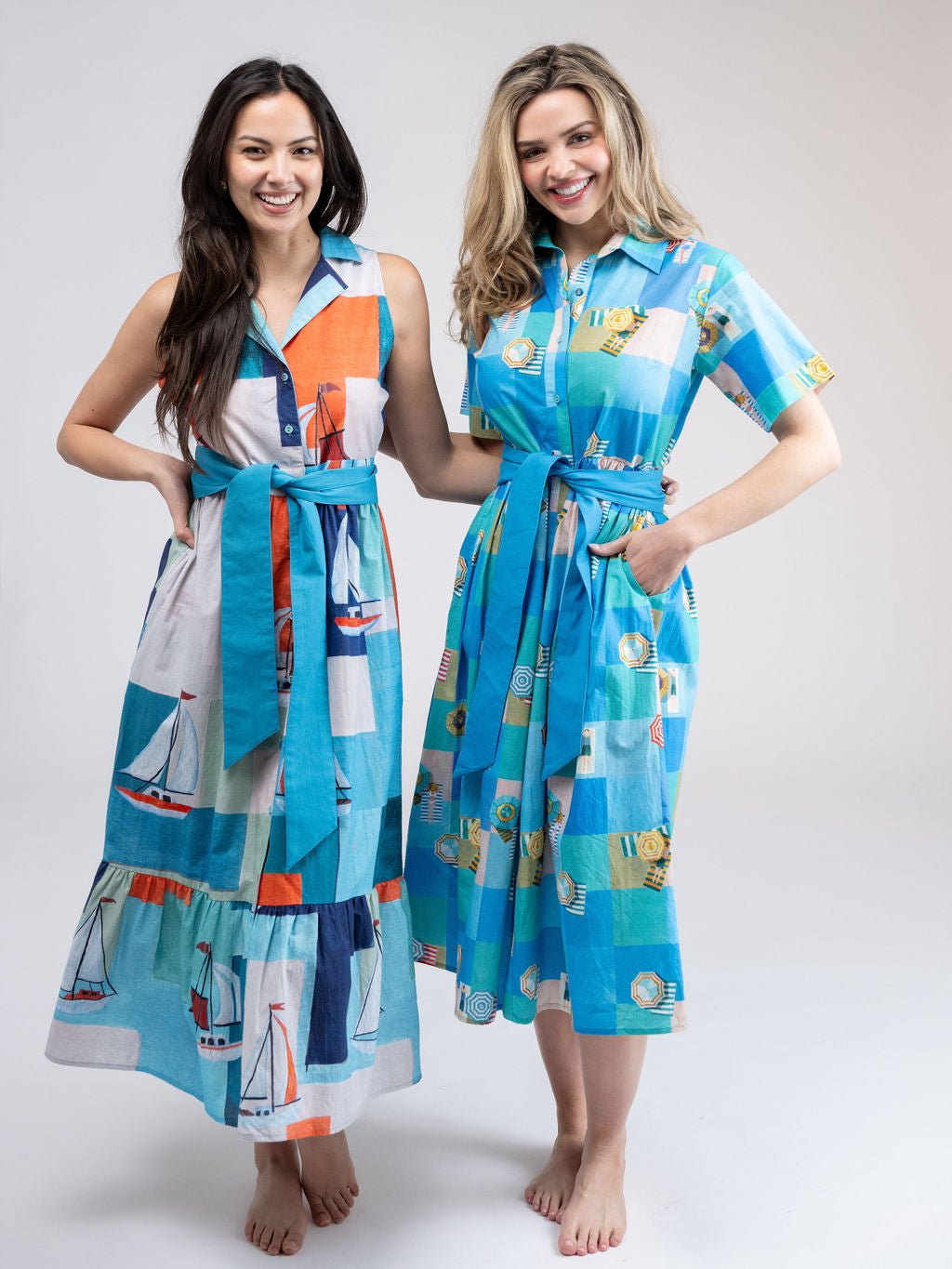 Beau & Ro Dress The Elle Midi Dress | Beach Babes