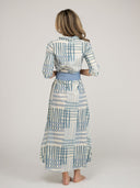 Beau & Ro Dress The Eloise Dress | Blue Check