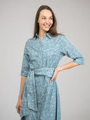Beau & Ro Dress The Eloise Dress | Blue Cosmo