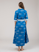 Beau & Ro Dress The Eloise Dress | Blue Fish