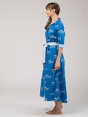 Beau & Ro Dress The Eloise Dress | Blue Fish