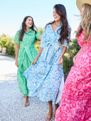 Beau & Ro Dress The Eloise Dress | Blue Flore