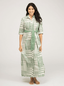 Beau & Ro Dress The Eloise Dress | Green Check