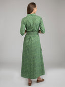 Beau & Ro Dress The Eloise Dress | Green Foliage