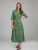 Beau & Ro Dress The Eloise Dress | Green Foliage