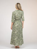 Beau & Ro Dress The Eloise Dress | Green Zebra