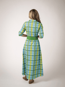 Beau & Ro Dress The Eloise Dress | Mystic Plaid