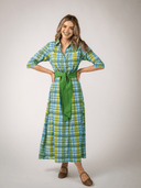 Beau & Ro Dress The Eloise Dress | Mystic Plaid