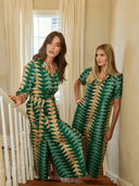 Beau & Ro Dress The Eloise Dress | Pine Bagru Triangle