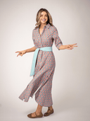 Beau & Ro Dress The Eloise Dress | Red Scallop