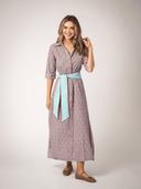 Beau & Ro Dress The Eloise Dress | Red Scallop