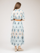 Beau & Ro Dress The Eloise Dress | Sundown Ikat