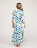 Beau & Ro Dress The Eloise Dress | White Folk Flower
