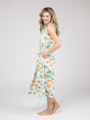 Beau & Ro Dress The Emily Dress | White Safari