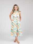 Beau & Ro Dress The Emily Dress | White Safari