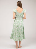 Beau & Ro Dress The Goldie Dress | Green Garden