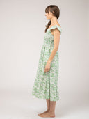 Beau & Ro Dress The Goldie Dress | Green Garden