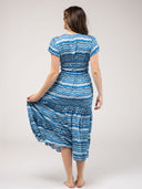 Beau & Ro Dress The Isla Dress | Blue Wave