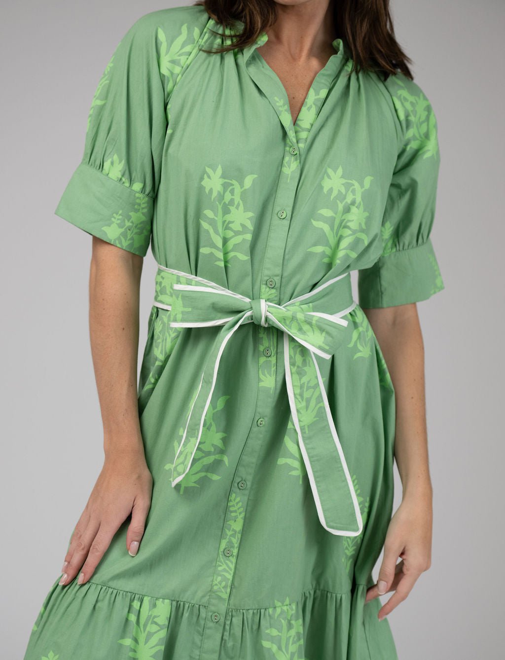 Beau & Ro Dress The Jane Dress | Fern Jaipur Floral