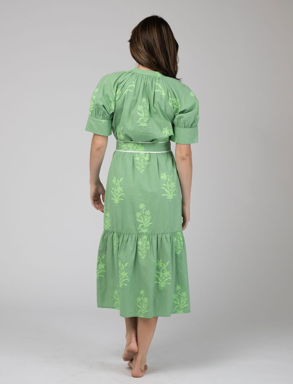 Beau & Ro Dress The Jane Dress | Fern Jaipur Floral