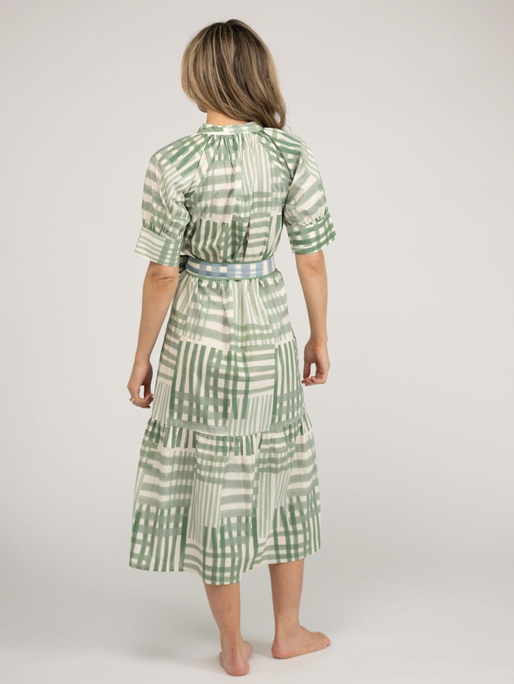 Beau & Ro Dress The Jane Dress | Green Check