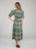 Beau & Ro Dress The Jane Dress | Green Fall Resist