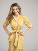 Beau & Ro Dress The Jane Dress | Marigold Virginia Stripe