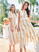 Beau & Ro Dress The Jenna Dress | Edgy White