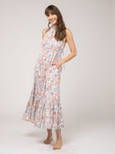 Beau & Ro Dress The Jenna Dress | Pink Picnic Stripes