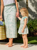 Beau & Ro Dress The Julia Dress | Green Coral