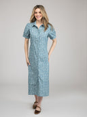 Beau & Ro Dress The Kris Dress | Blue Cosmo